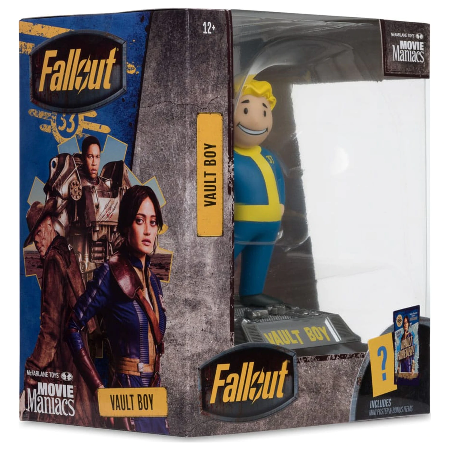 Fallout Movie Maniacs akcijska figura Vault Boy verzija 2 14 cm fotografija proizvoda