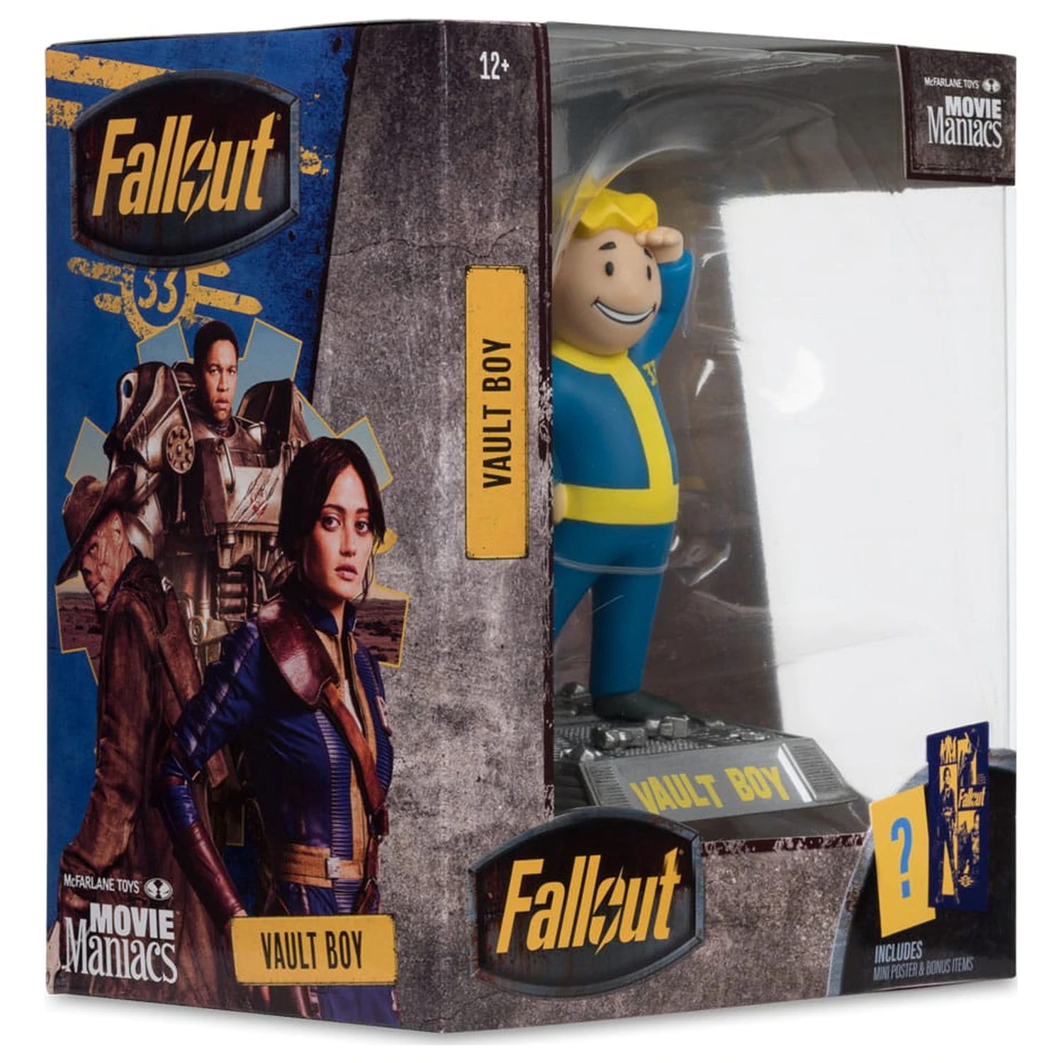 Fallout Movie Maniacs akcijska figura Vault Boy verzija 3 14 cm fotografija proizvoda