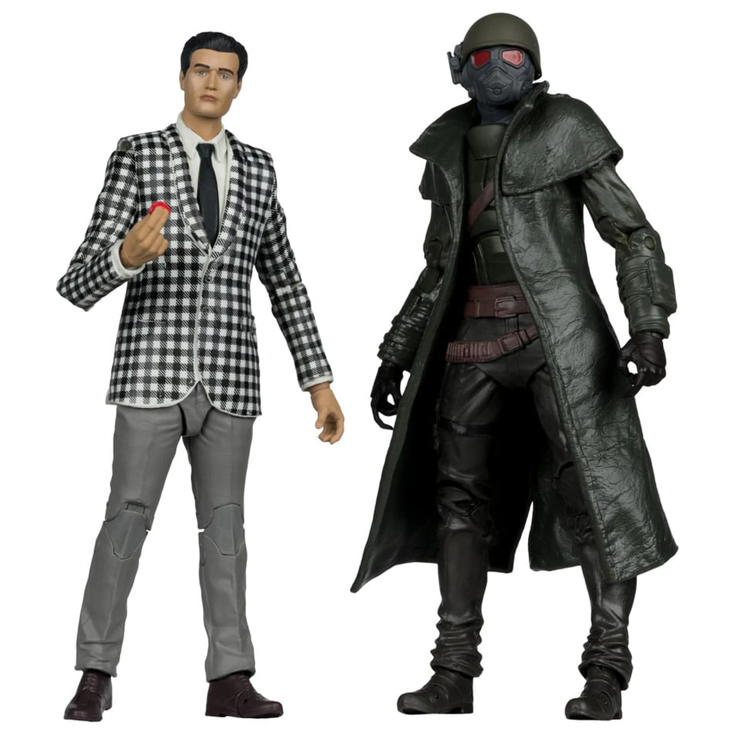 Fallout: New Vegas statua set od 2 figurice Riot Ranger Armor i Benny Survivor 18 cm fotografija proizvoda
