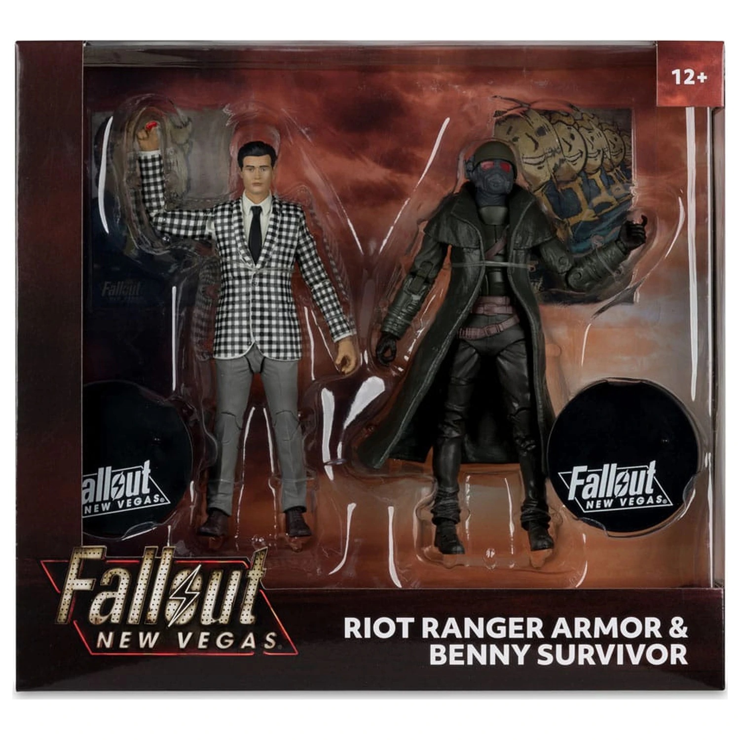 Fallout: New Vegas statua set od 2 figurice Riot Ranger Armor i Benny Survivor 18 cm fotografija proizvoda