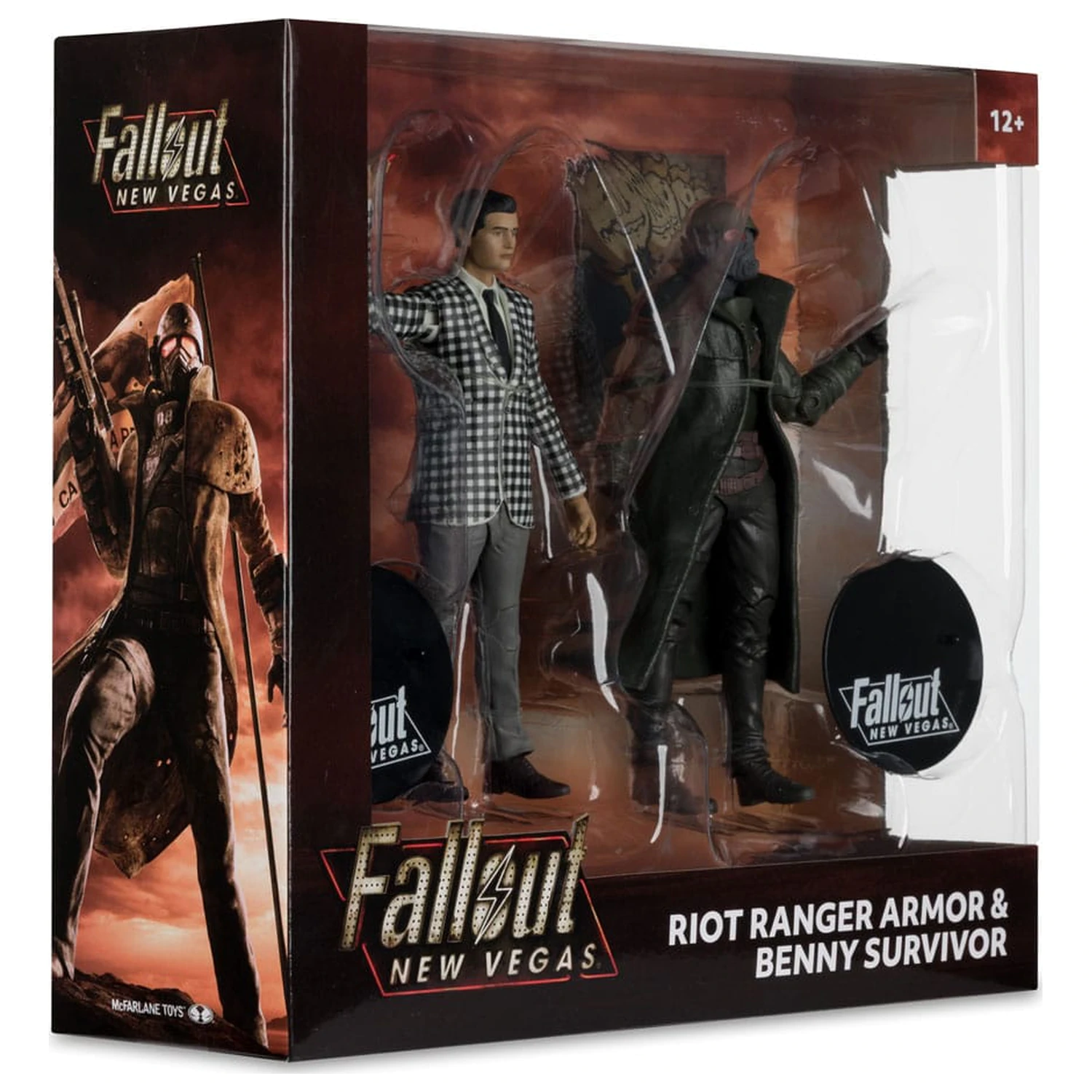 Fallout: New Vegas statua set od 2 figurice Riot Ranger Armor i Benny Survivor 18 cm fotografija proizvoda