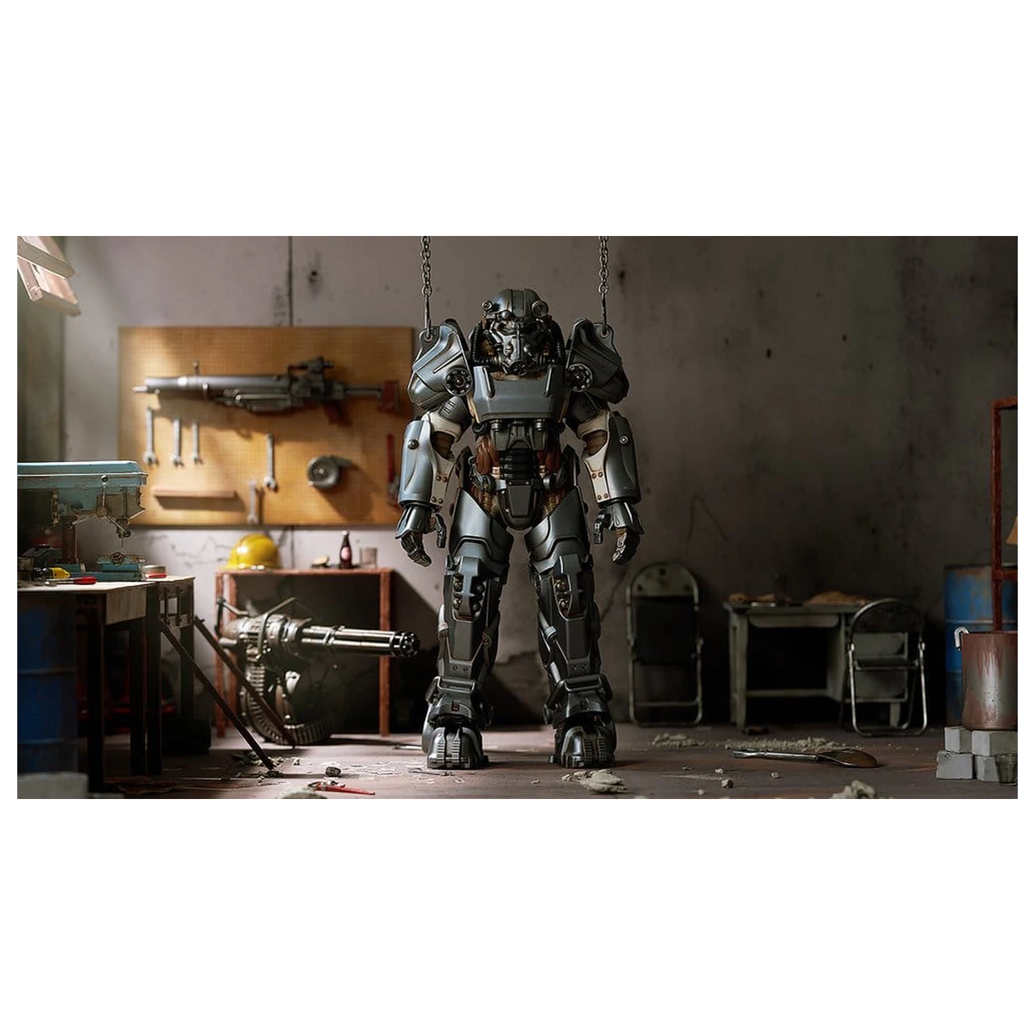 Fallout Plamatea Plastični Model Kit T-60 Power Armor 20 cm fotografija proizvoda