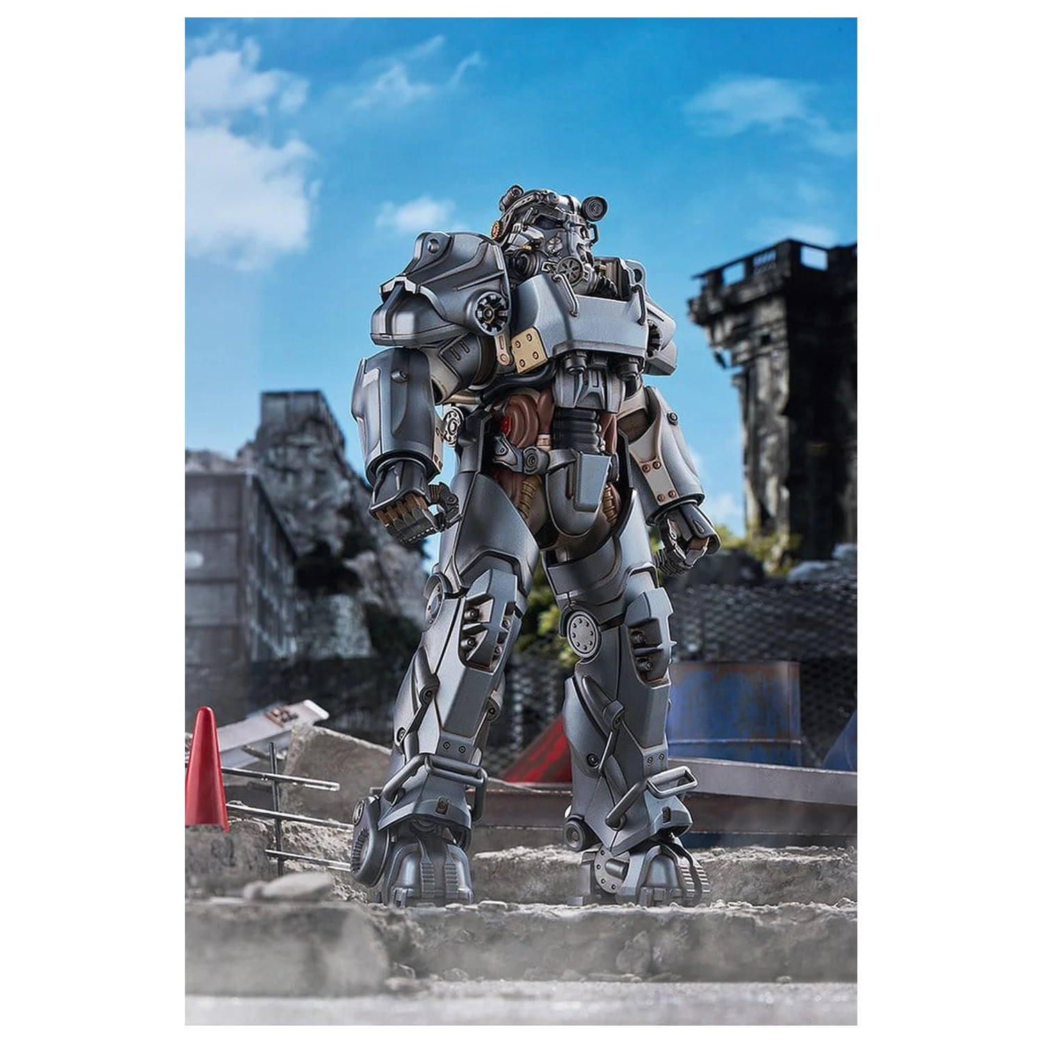 Fallout Plamatea Plastični Model Kit T-60 Power Armor 20 cm fotografija proizvoda