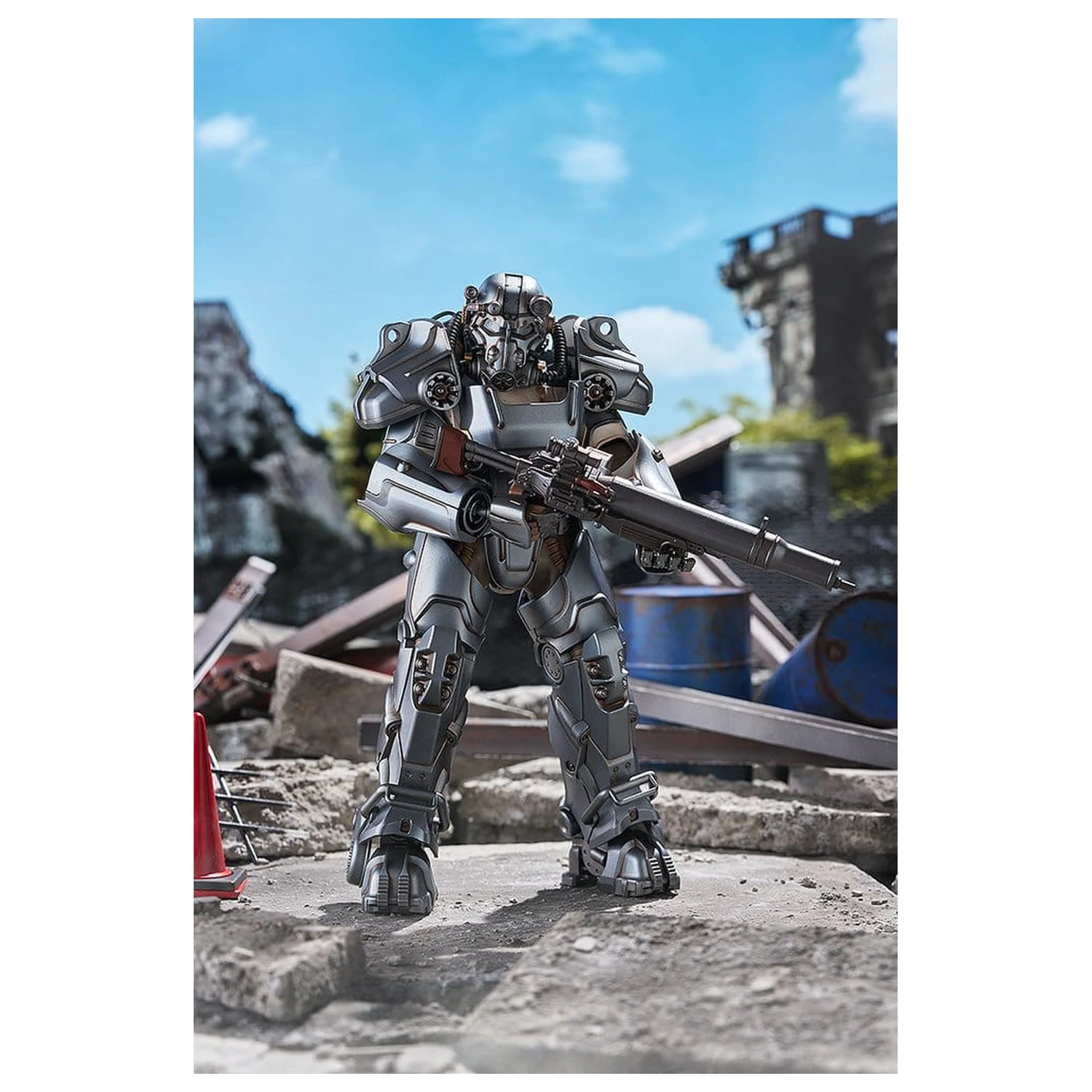 Fallout Plamatea Plastični Model Kit T-60 Power Armor 20 cm fotografija proizvoda