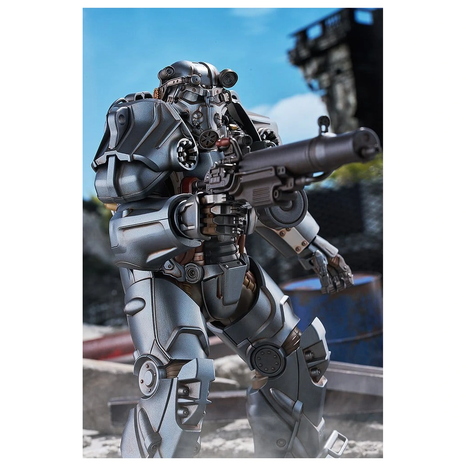 Fallout Plamatea Plastični Model Kit T-60 Power Armor 20 cm fotografija proizvoda