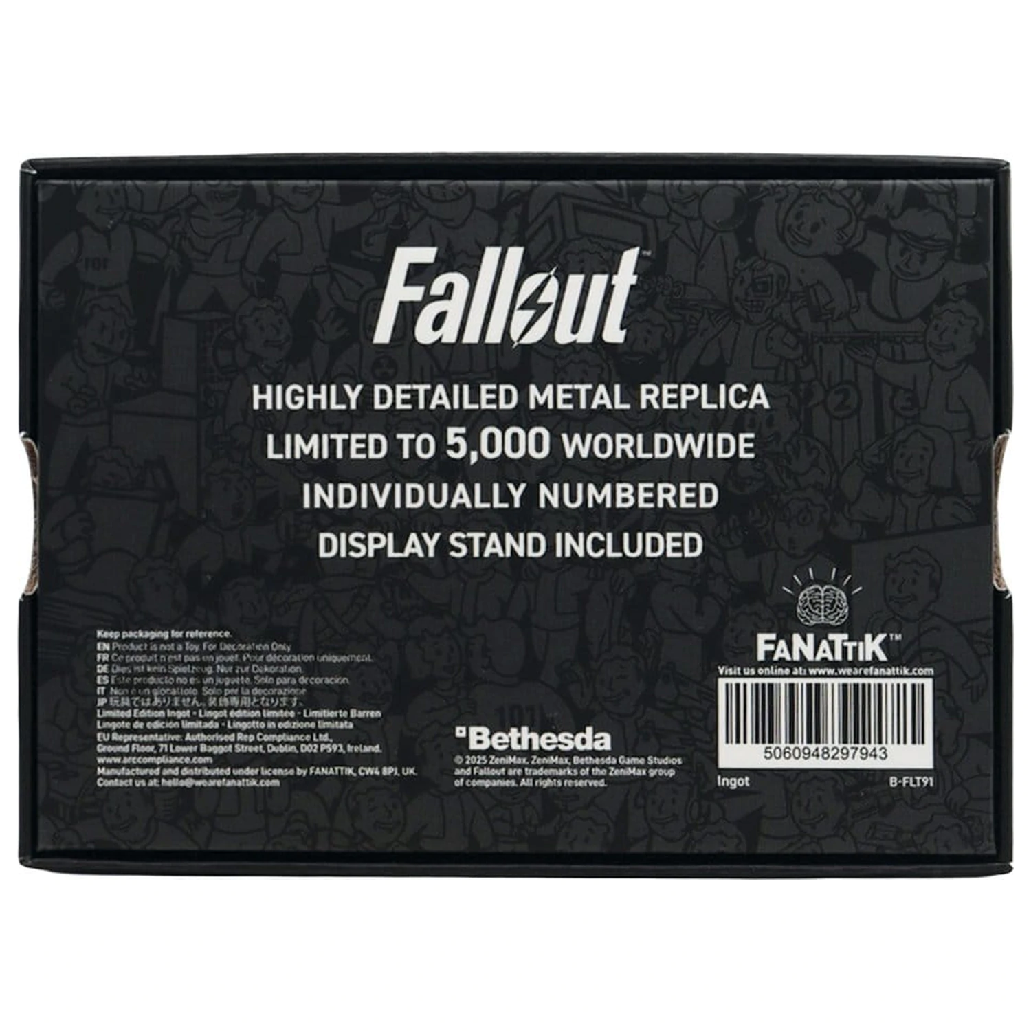 Fallout Replika sigurnosna ključ-kartica Vault 111 Limited Edition 11 cm fotografija proizvoda