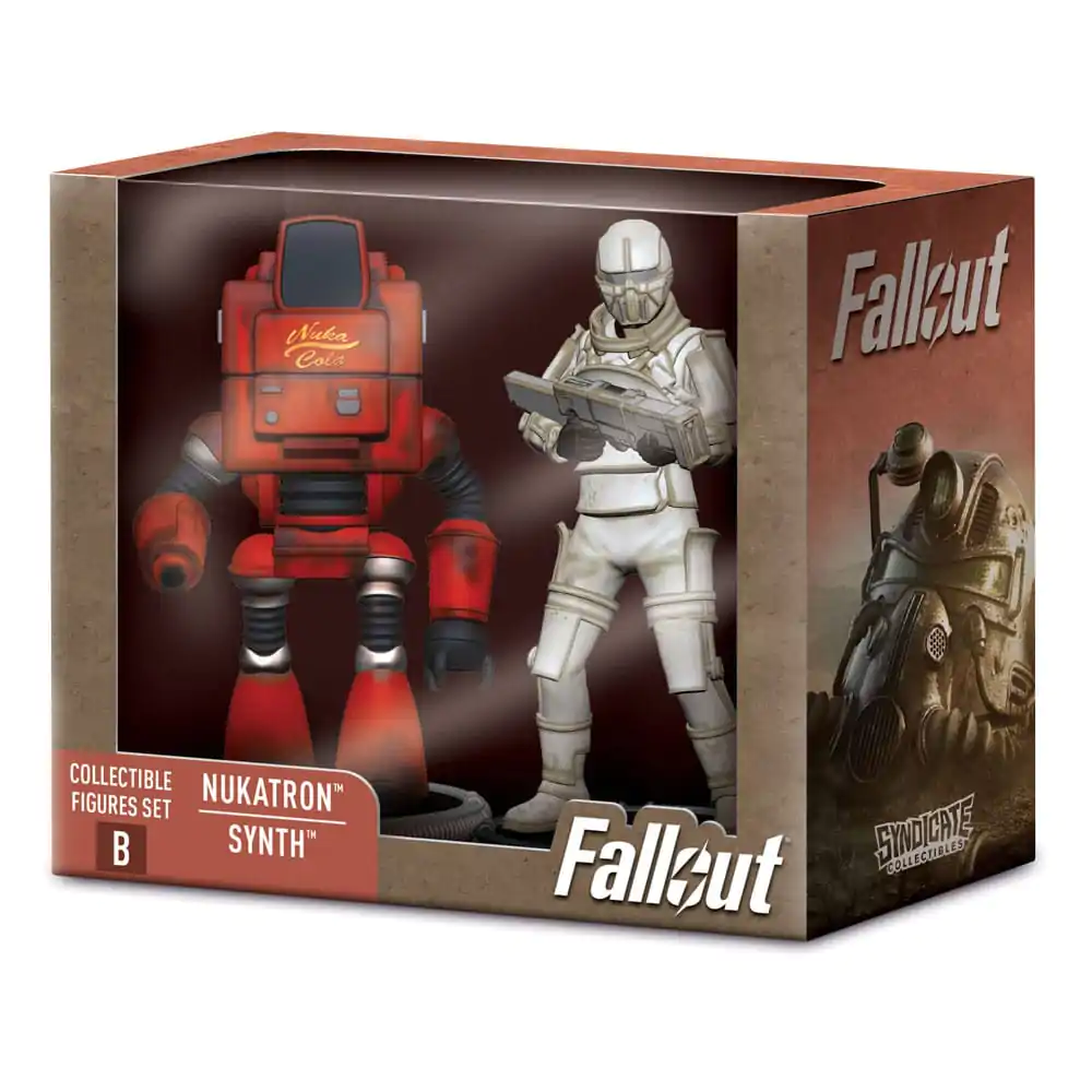 Fallout Mini Figure 2-Pack Set B Nukatron & Synth 7 cm fotografija proizvoda