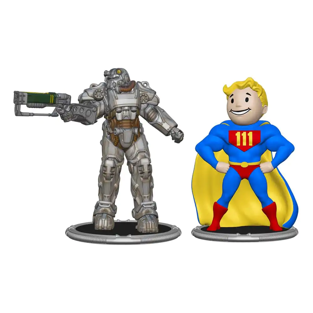 Fallout Mini Figure 2-Pack Set C T-60 & Vault Boy (Power) 7 cmFallout Set Mini Figura, 2 komada Set C T-60 & Vault Boy (Power) 7 cm fotografija proizvoda