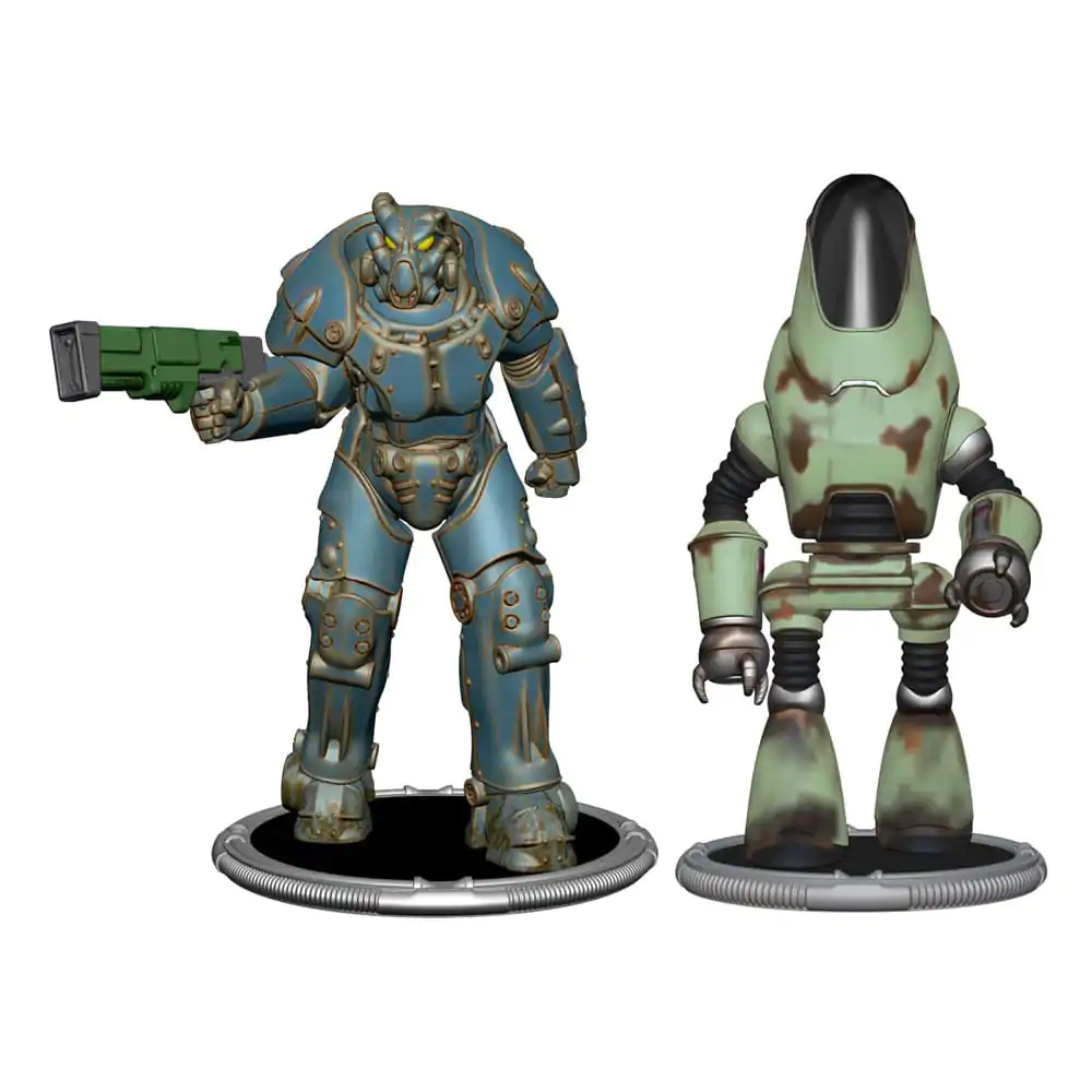 Fallout Mini Figure 2-Pack Set D X01 & Protectron 7 cm fotografija proizvoda