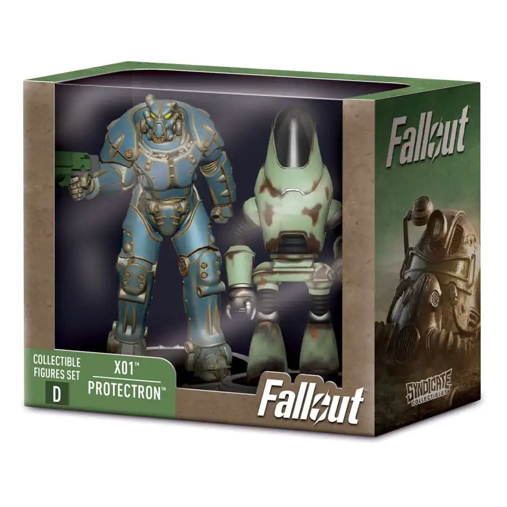 Fallout Mini Figure 2-Pack Set D X01 & Protectron 7 cm fotografija proizvoda