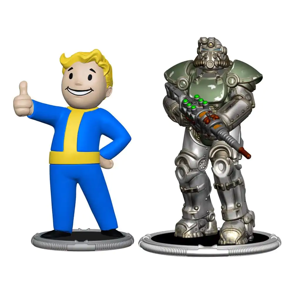 Fallout Mini Figure 2-Pack Set F Raider & Vault Boy (Strong) 7 cm fotografija proizvoda