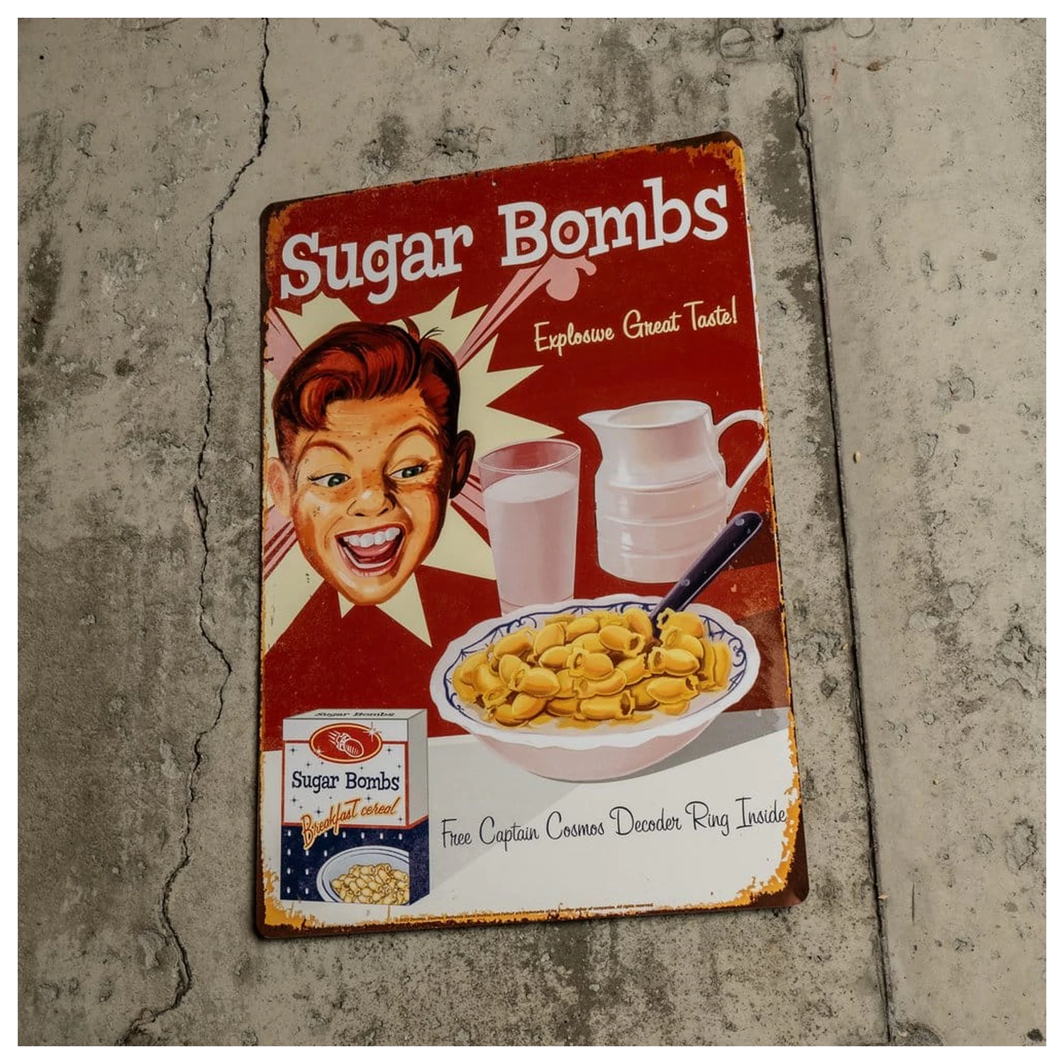 Fallout Metalna Plaketa Sugar Bombs fotografija proizvoda