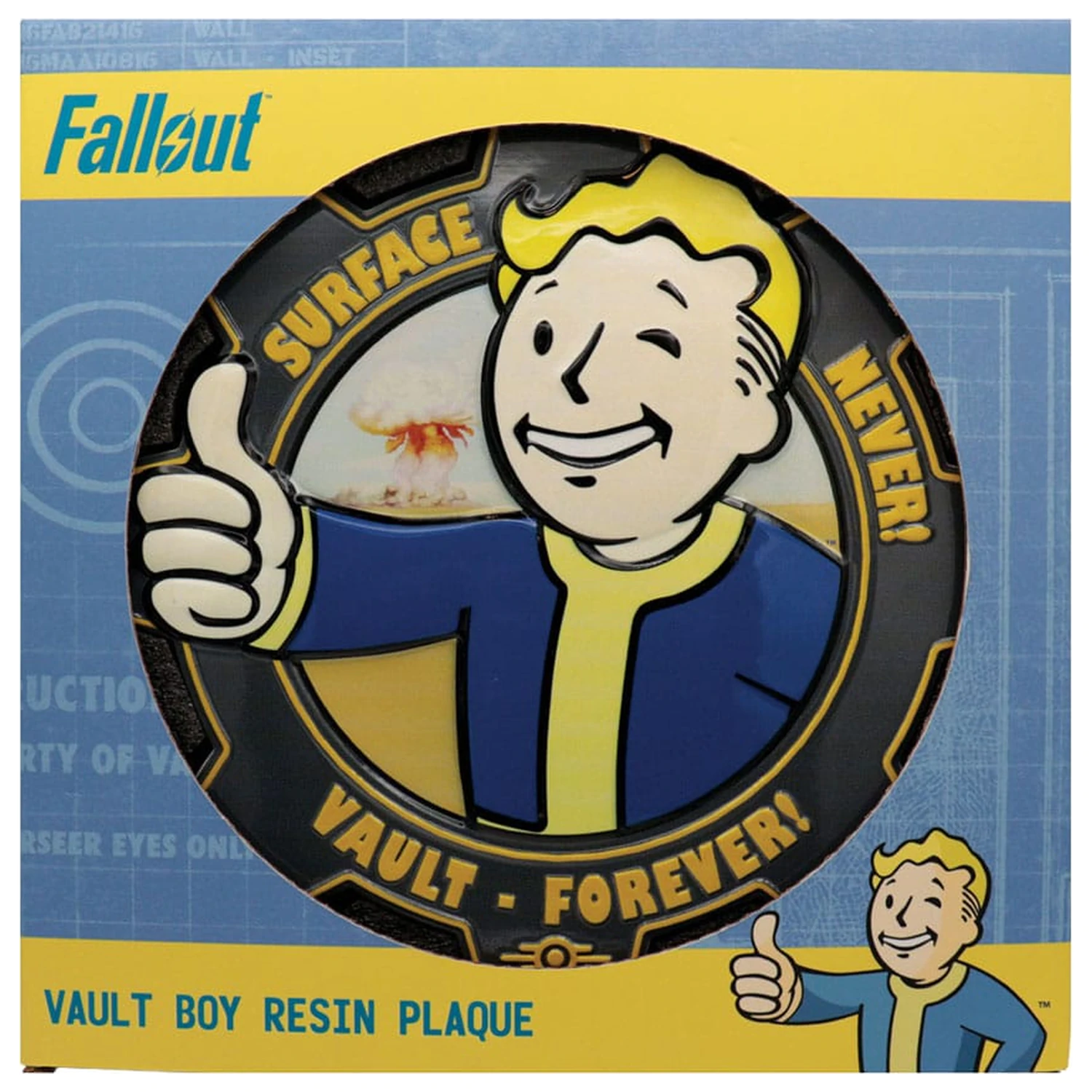 Fallout Resin pločica Vault Boy fotografija proizvoda