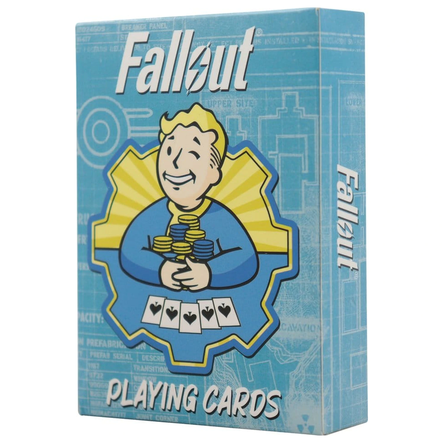 Fallout Vault Dweller's poker set fotografija proizvoda