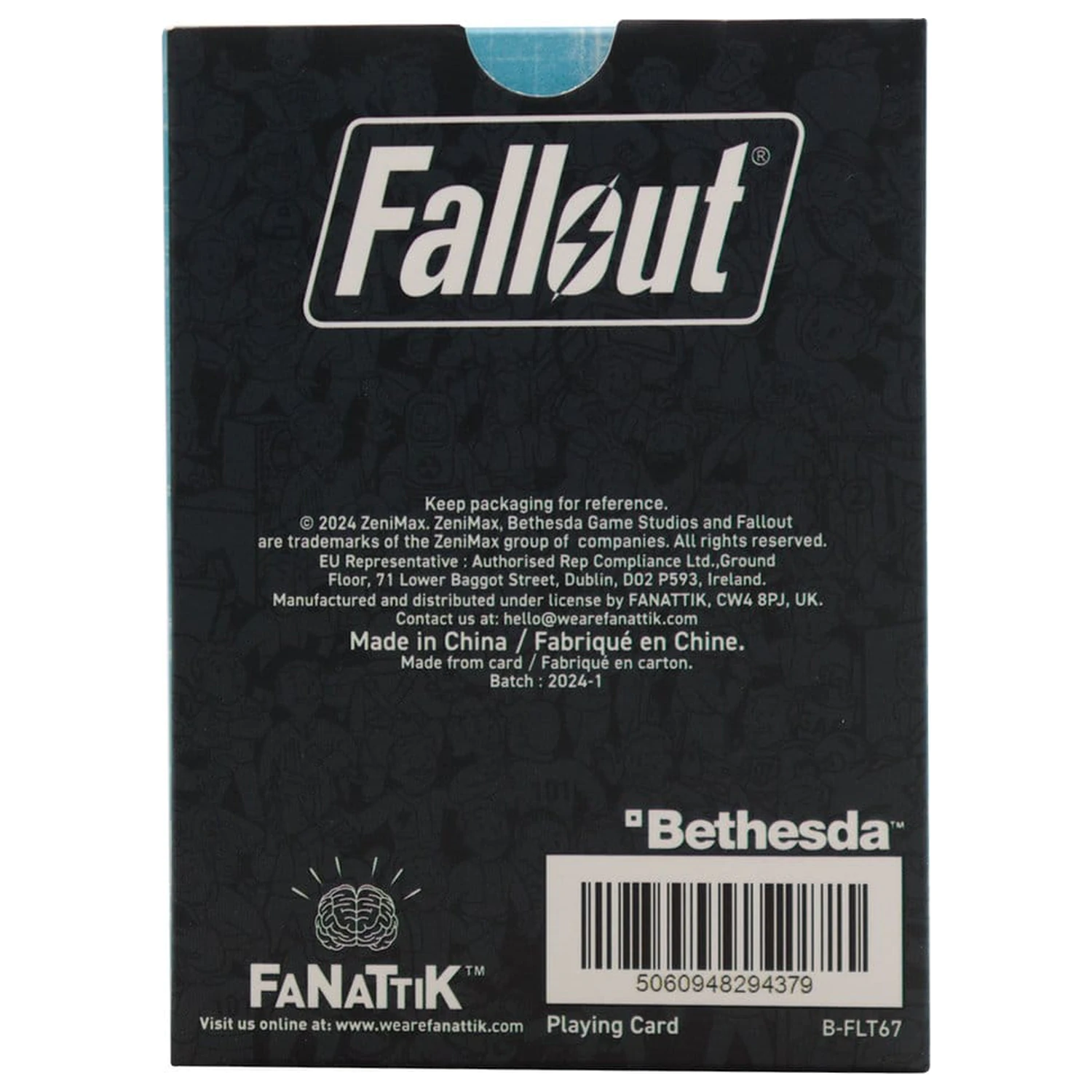 Fallout Vault Dweller's poker set fotografija proizvoda