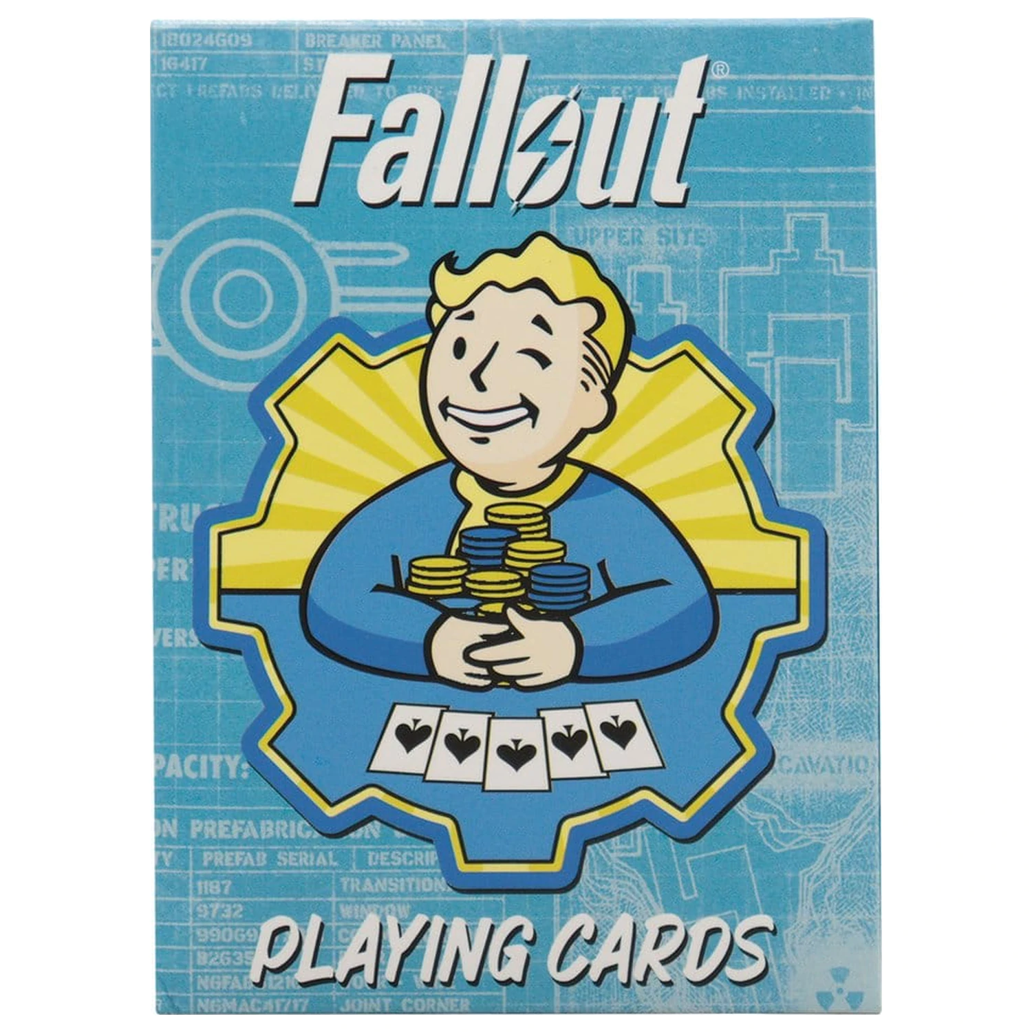 Fallout Vault Dweller's poker set fotografija proizvoda
