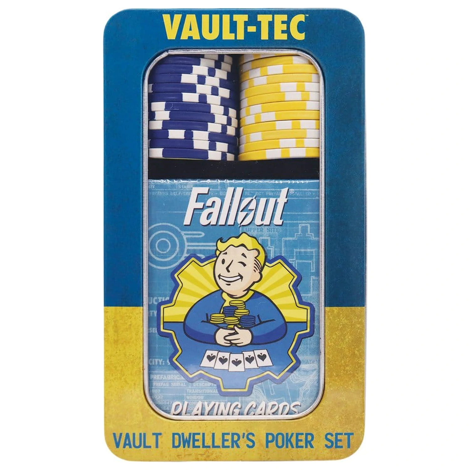Fallout Vault Dweller's poker set fotografija proizvoda