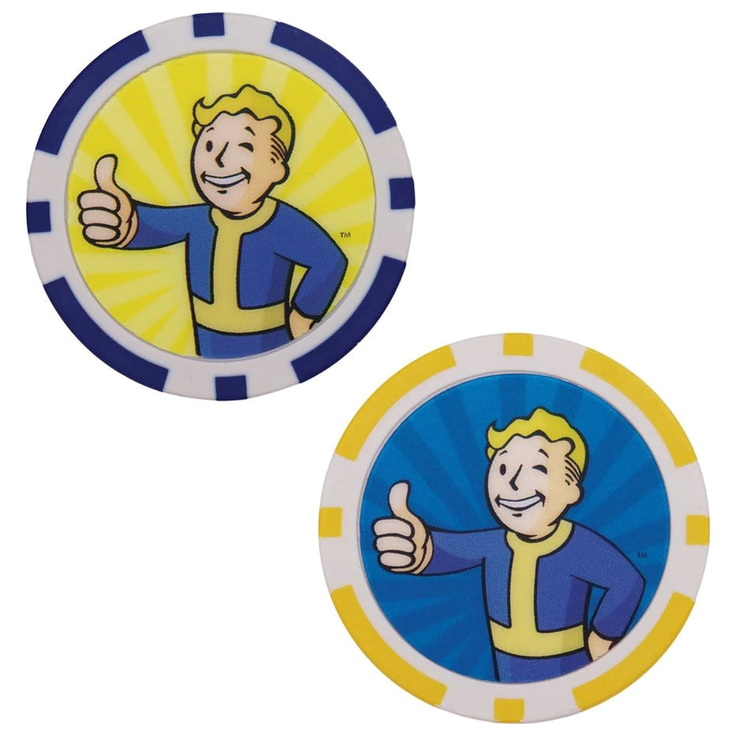Fallout Vault Dweller's poker set fotografija proizvoda