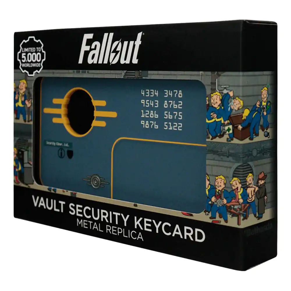 Fallout Replika Vault Security Kartica s ključem Limited Edition fotografija proizvoda