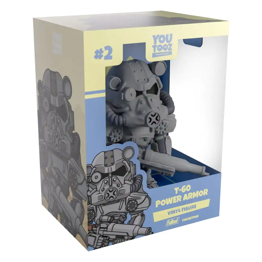 Fallout Vinil Figura T-60 Power Armor 11 cm fotografija proizvoda