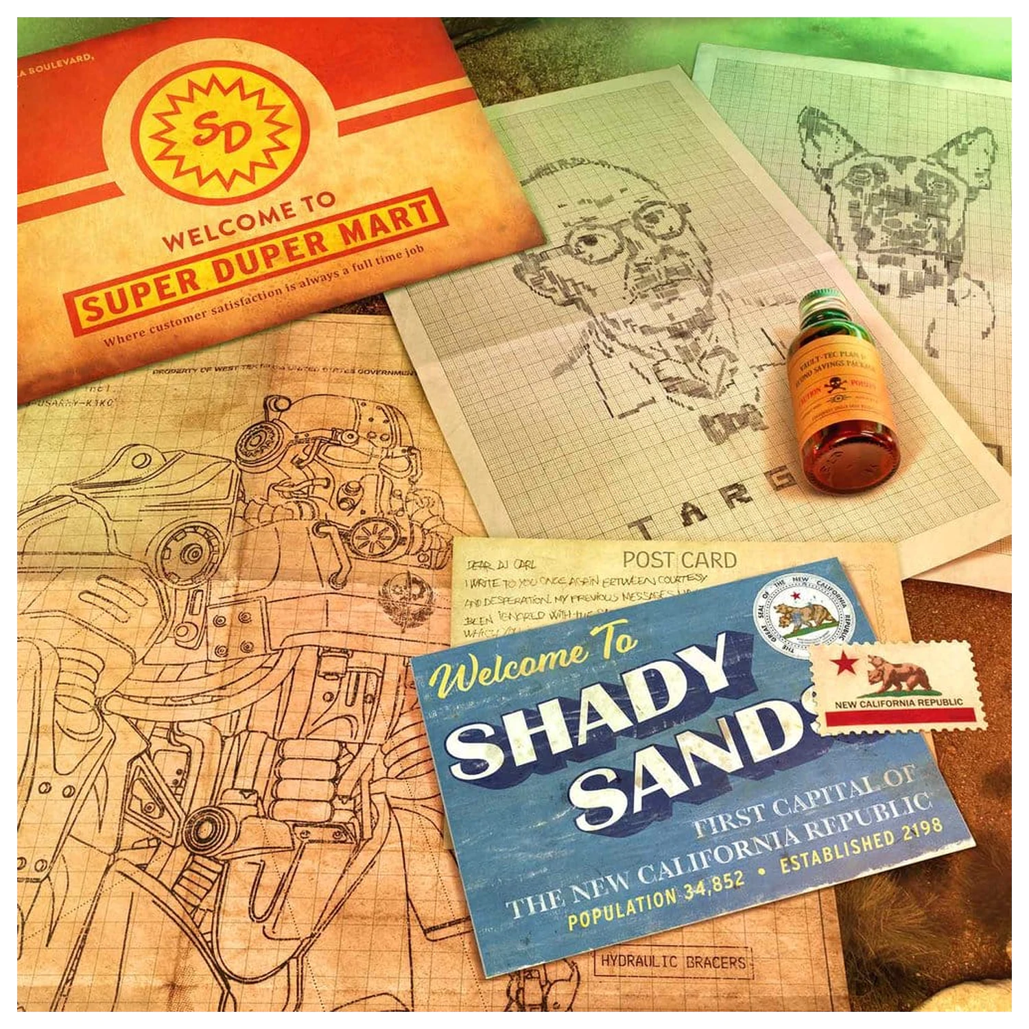 Fallout Poklon kutija Wasteland Treasures Kit fotografija proizvoda