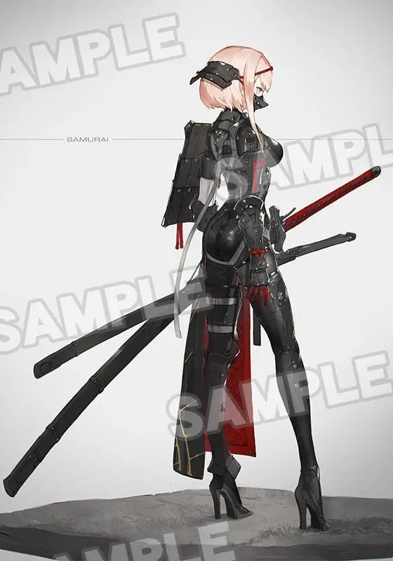 Falslander PVC Kip 1/7 Samurai 25 cm fotografija proizvoda