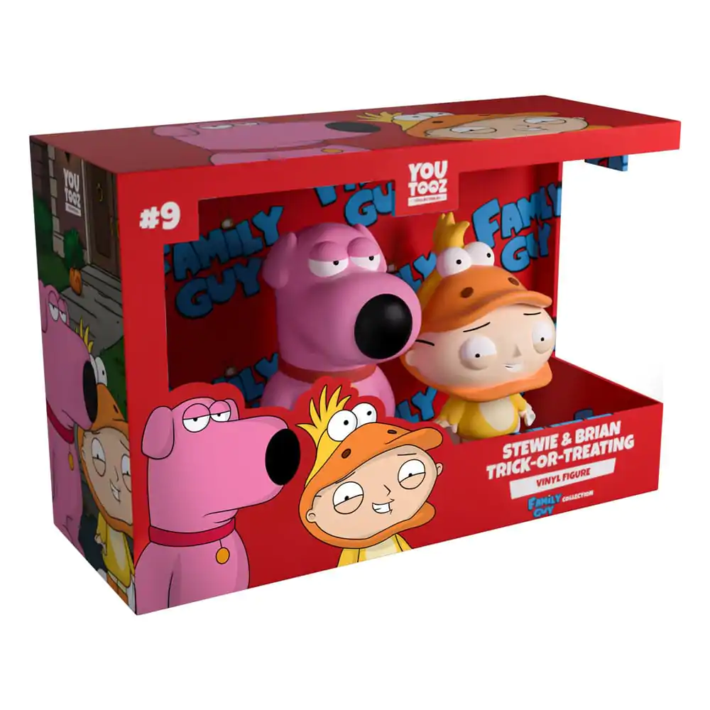 Family Guy Vinyl Figure Set 2 kom Stewie & Brian Trick-Or-Treating 10 cm fotografija proizvoda