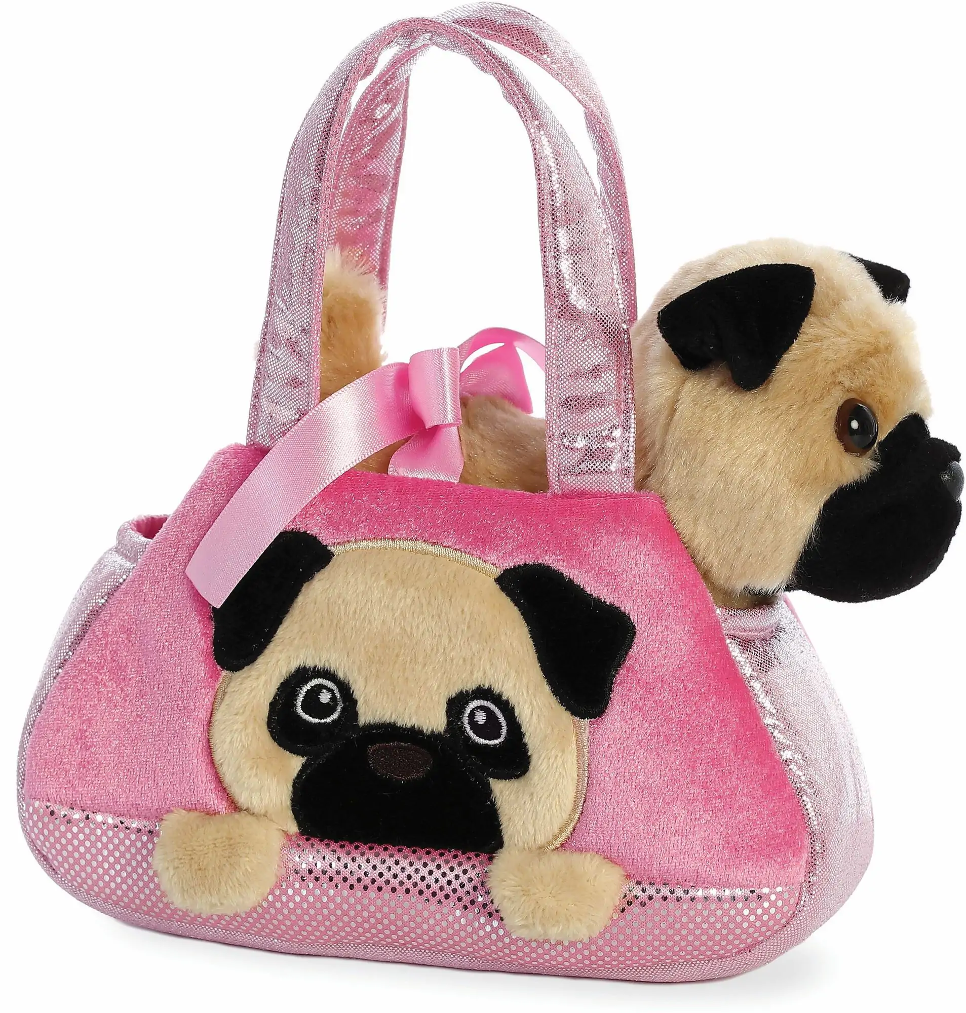 Fancy Pal Pug mekana plišana igračka 21cm fotografija proizvoda