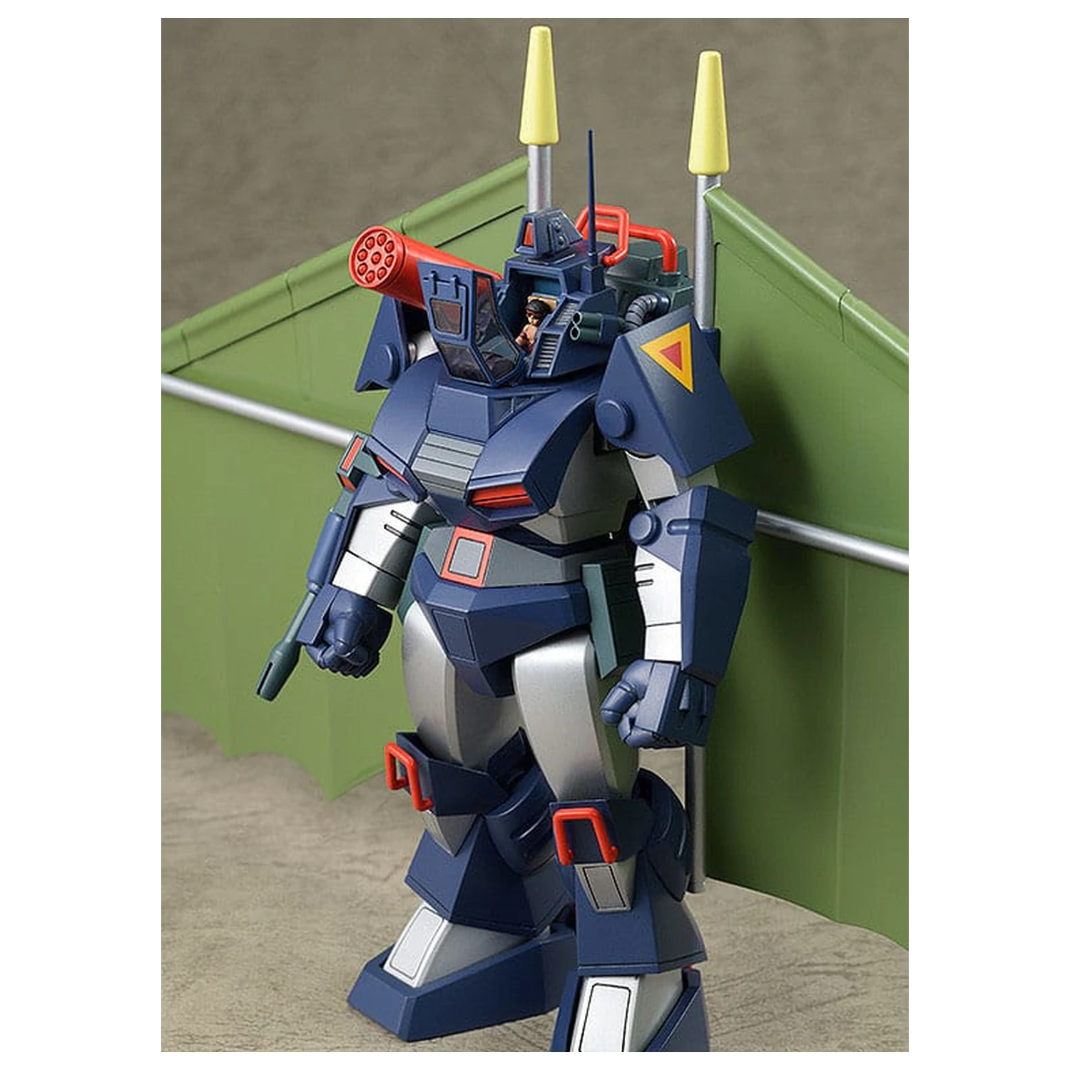 Fang of the Sun Dougram Combat Armors MAX 29 Plastični Model Kit 1/72 Combat Armor Dougram Hang Glider Equipment Type 14 cm fotografija proizvoda