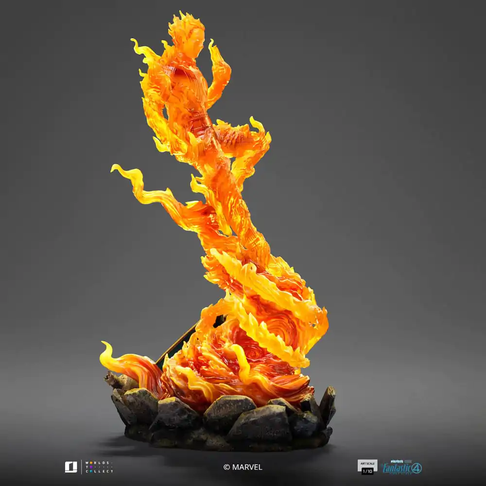 Fantastic Four Art Scale Kip 1/10 Human Torch 30 cm fotografija proizvoda