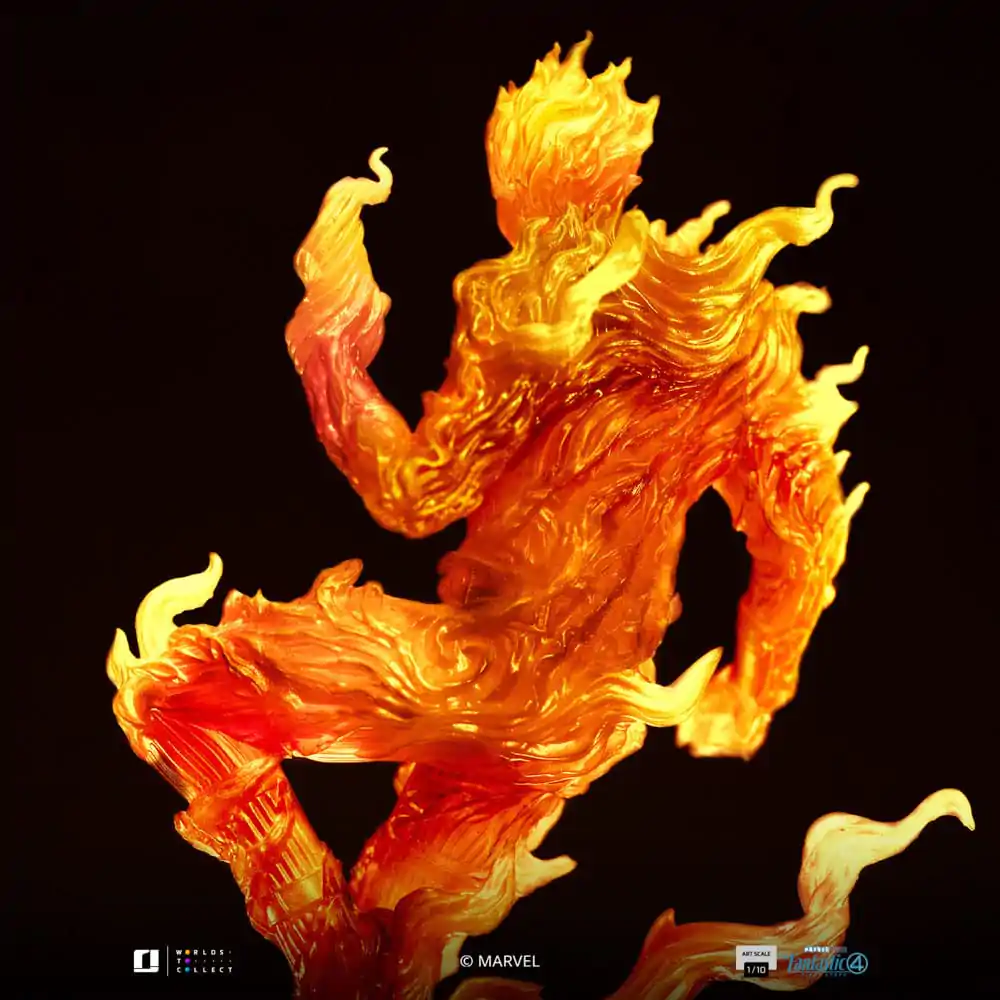Fantastic Four Art Scale Kip 1/10 Human Torch 30 cm fotografija proizvoda