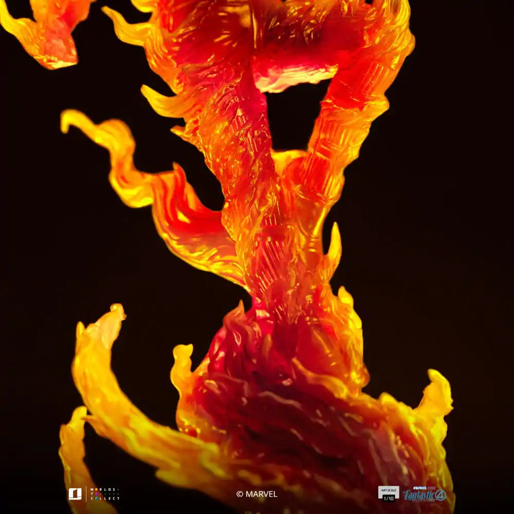 Fantastic Four Art Scale Kip 1/10 Human Torch 30 cm fotografija proizvoda