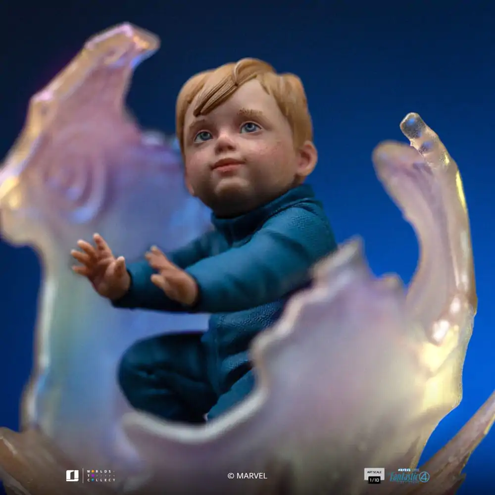 Fantastic Four Art Scale kip 1/10 Invisible Woman and Franklin 28 cm fotografija proizvoda