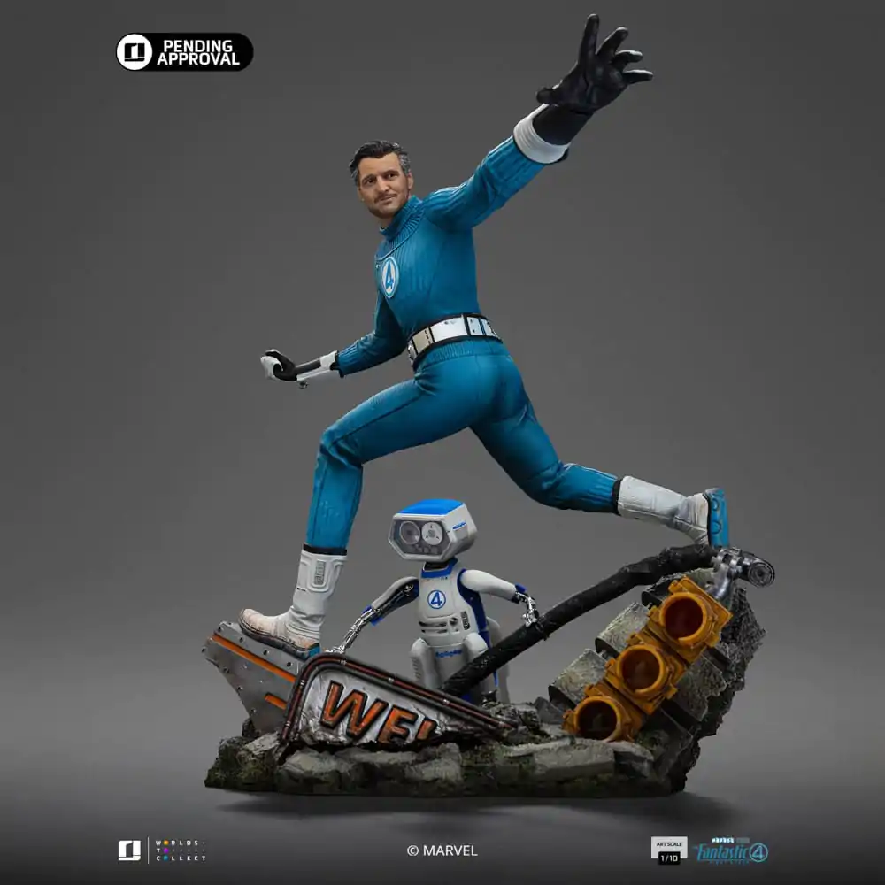 Fantastic Four Art Scale kip 1/10 Mr. Fantastic and H.E.R.B.I.E 26 cm fotografija proizvoda