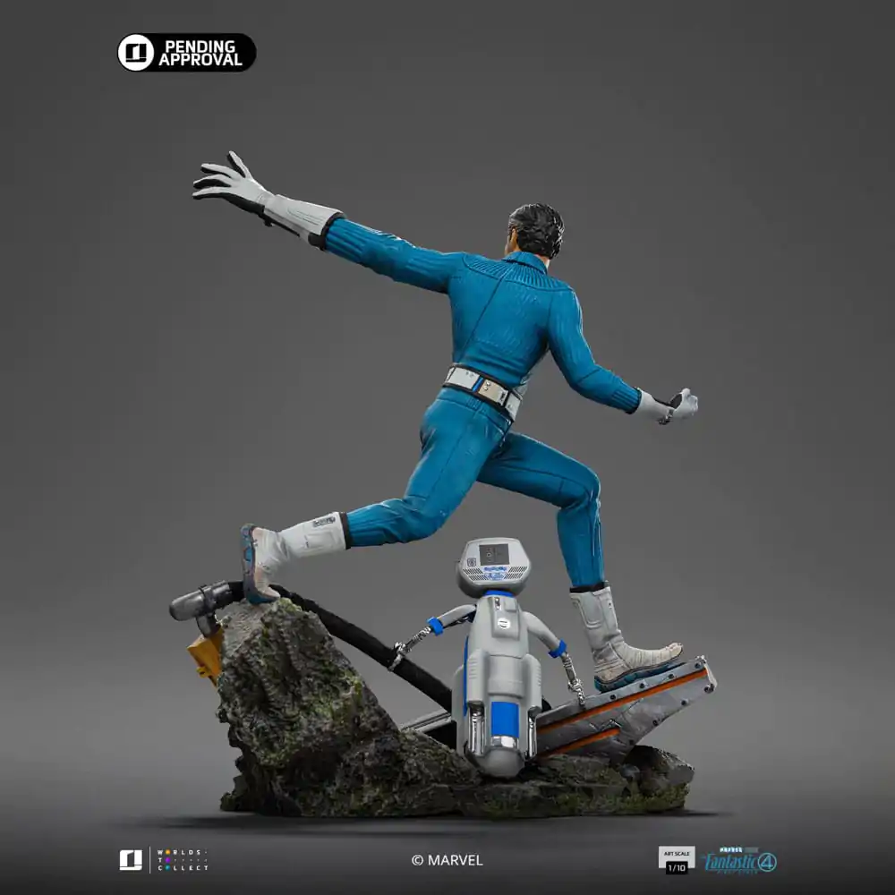 Fantastic Four Art Scale kip 1/10 Mr. Fantastic and H.E.R.B.I.E 26 cm fotografija proizvoda