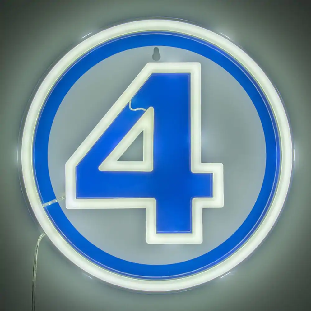 Fantastic Four LED zidna lampa Light Logo Neon fotografija proizvoda