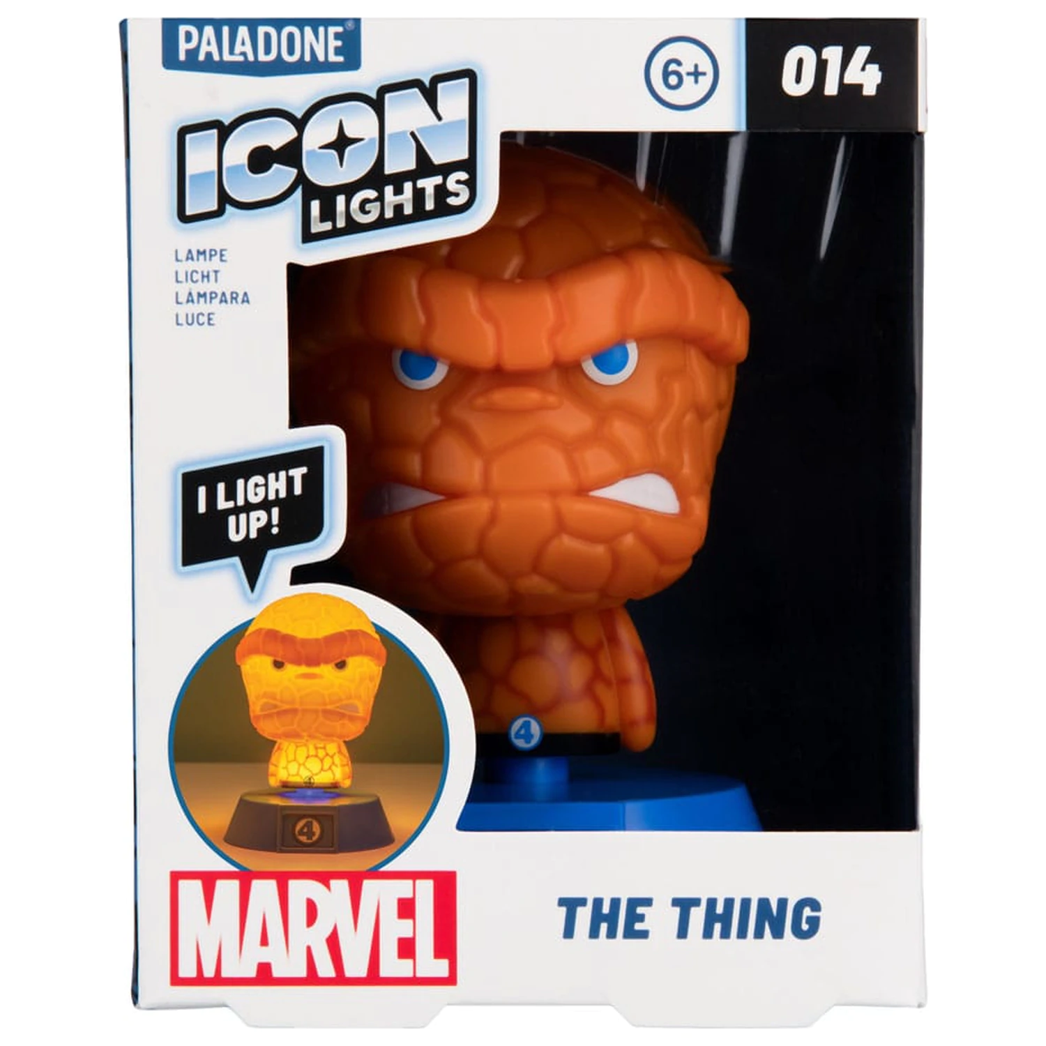 Fantastic Four Icons svjetleća figurica The Thing 11 cm fotografija proizvoda