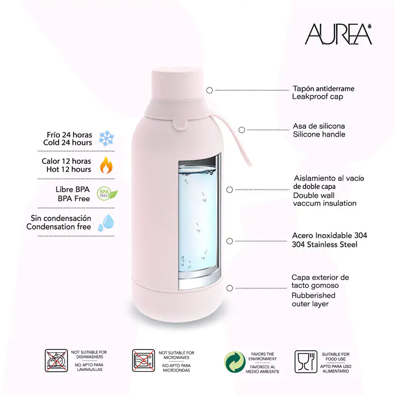 Fantasy Unicorn termo boca 500ml fotografija proizvoda