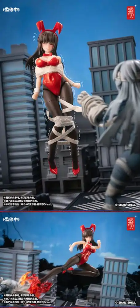 Fantasy JK Series Komplet akciju figura 1/12 JK-01 Bunny Girl Rena 16 cm fotografija proizvoda