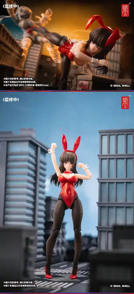 Fantasy JK Series Komplet akciju figura 1/12 JK-01 Bunny Girl Rena 16 cm fotografija proizvoda