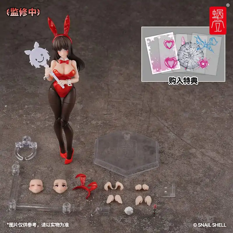Fantasy JK Series Komplet akciju figura 1/12 JK-01 Bunny Girl Rena 16 cm fotografija proizvoda