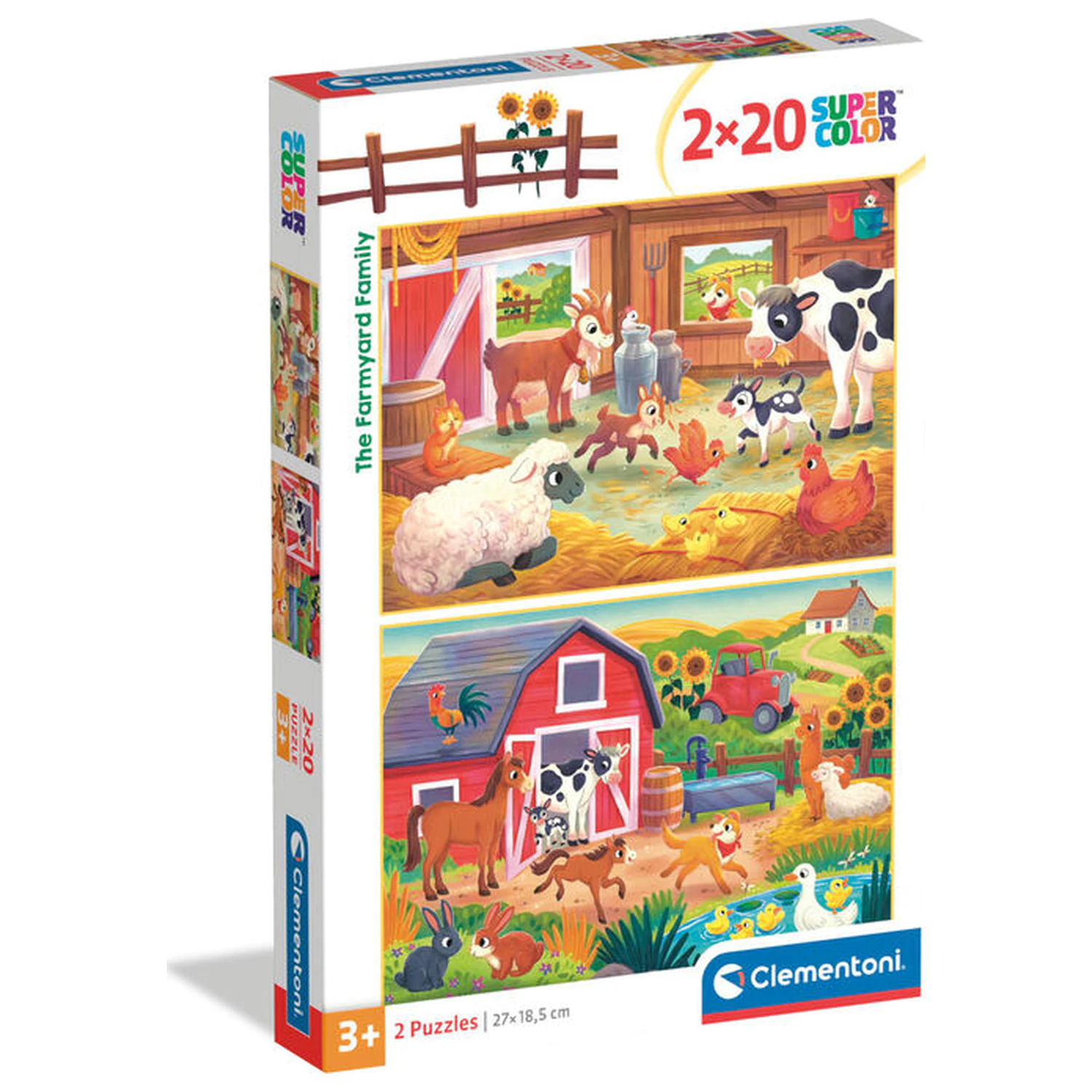 Farma puzzle 2x20 komada fotografija proizvoda