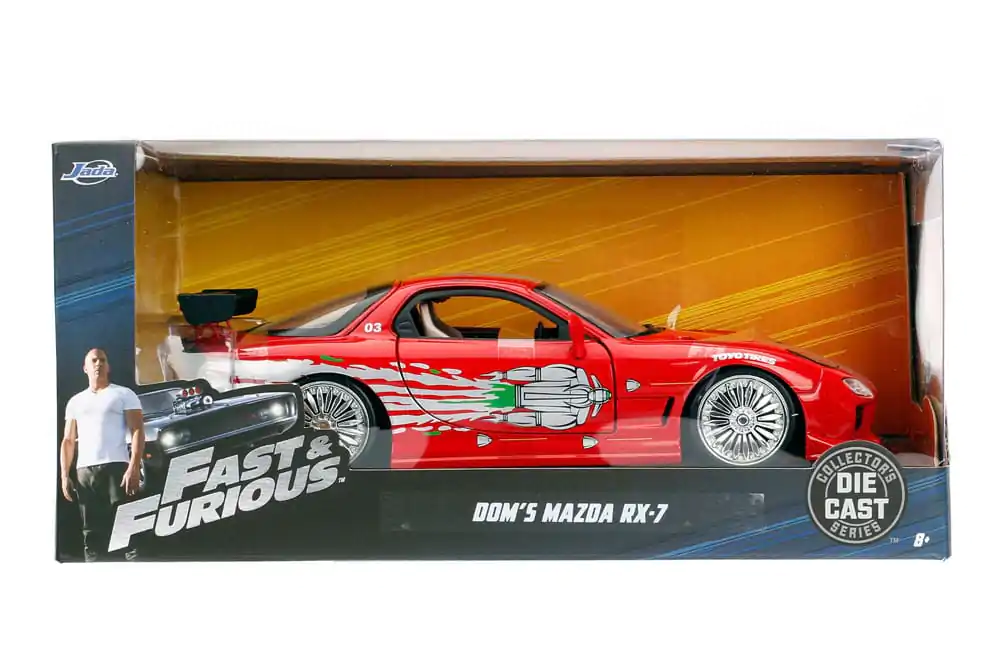 Fast & Furious model od lijevanog metala 1/24 1993 Mazda RX-7 fotografija proizvoda