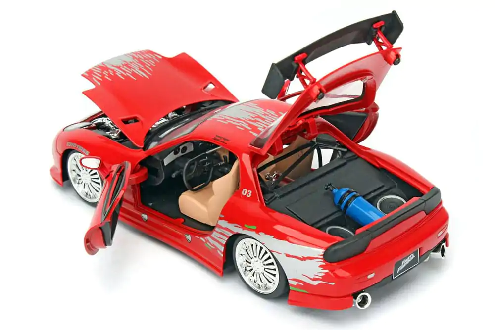 Fast & Furious model od lijevanog metala 1/24 1993 Mazda RX-7 fotografija proizvoda