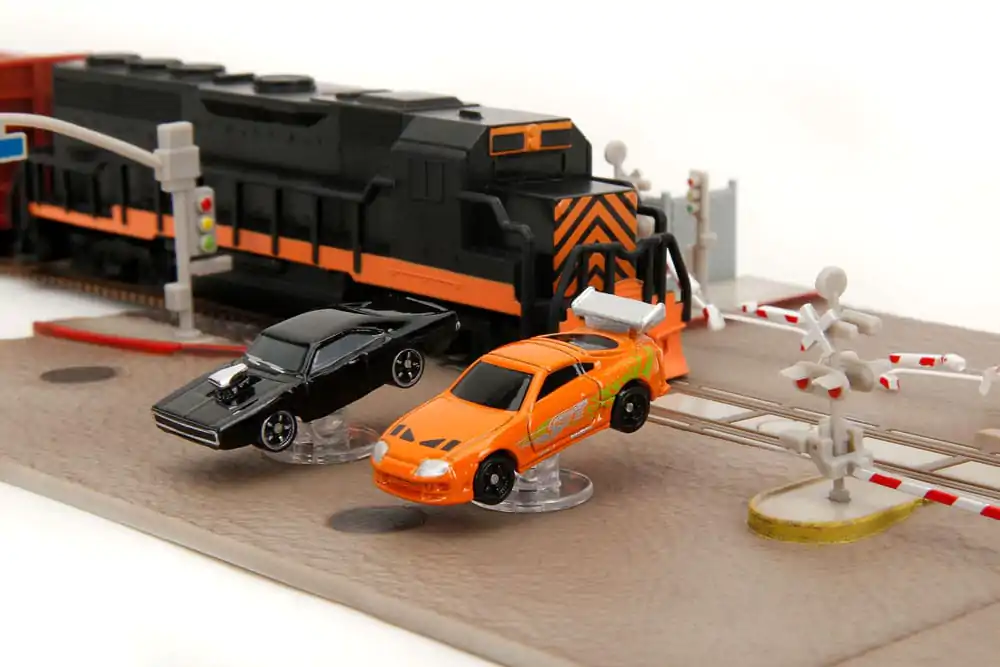 Fast & Furious Nano Metalfigs Nano Scene Scena s vlakom fotografija proizvoda