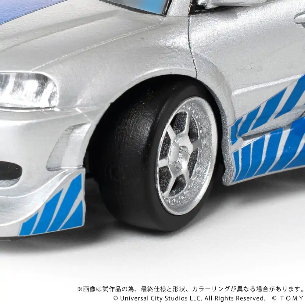 Fast & Furious Q-Village Vozilo s mini-figuricom Nissan Skyline GT-R (R34) 9 cm fotografija proizvoda