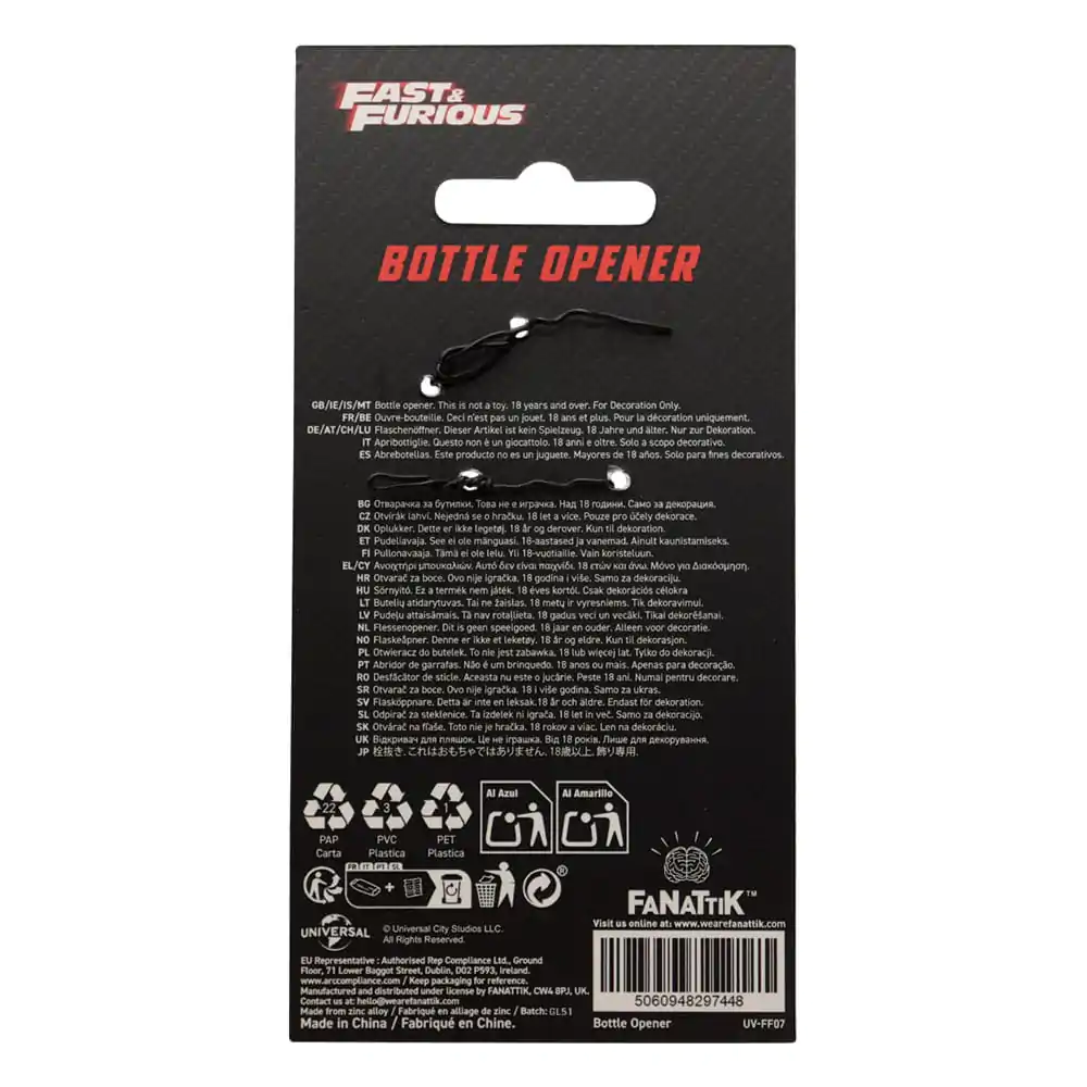 Fast & Furious Otvarač za boce ključ fotografija proizvoda