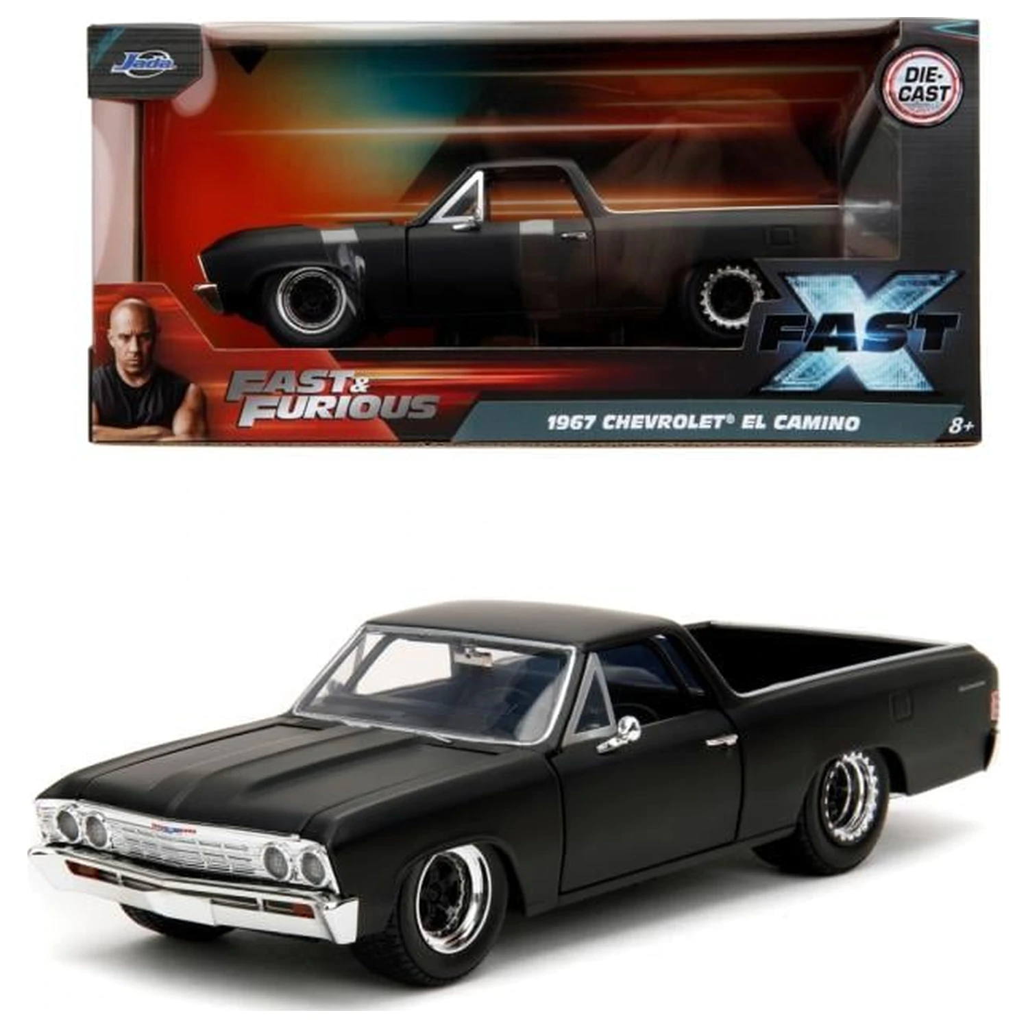 Fast & Furious 1967 El Camino 1/24 razmjera fotografija proizvoda