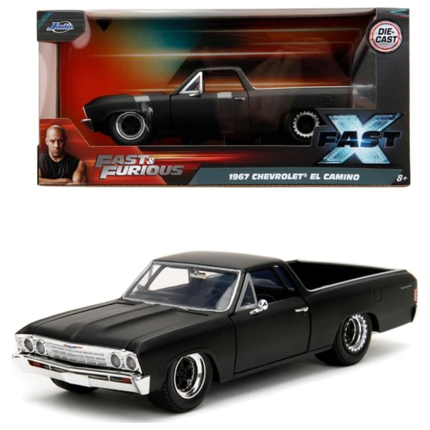 Fast & Furious 1967 El Camino (F10) 1:24 fotografija proizvoda