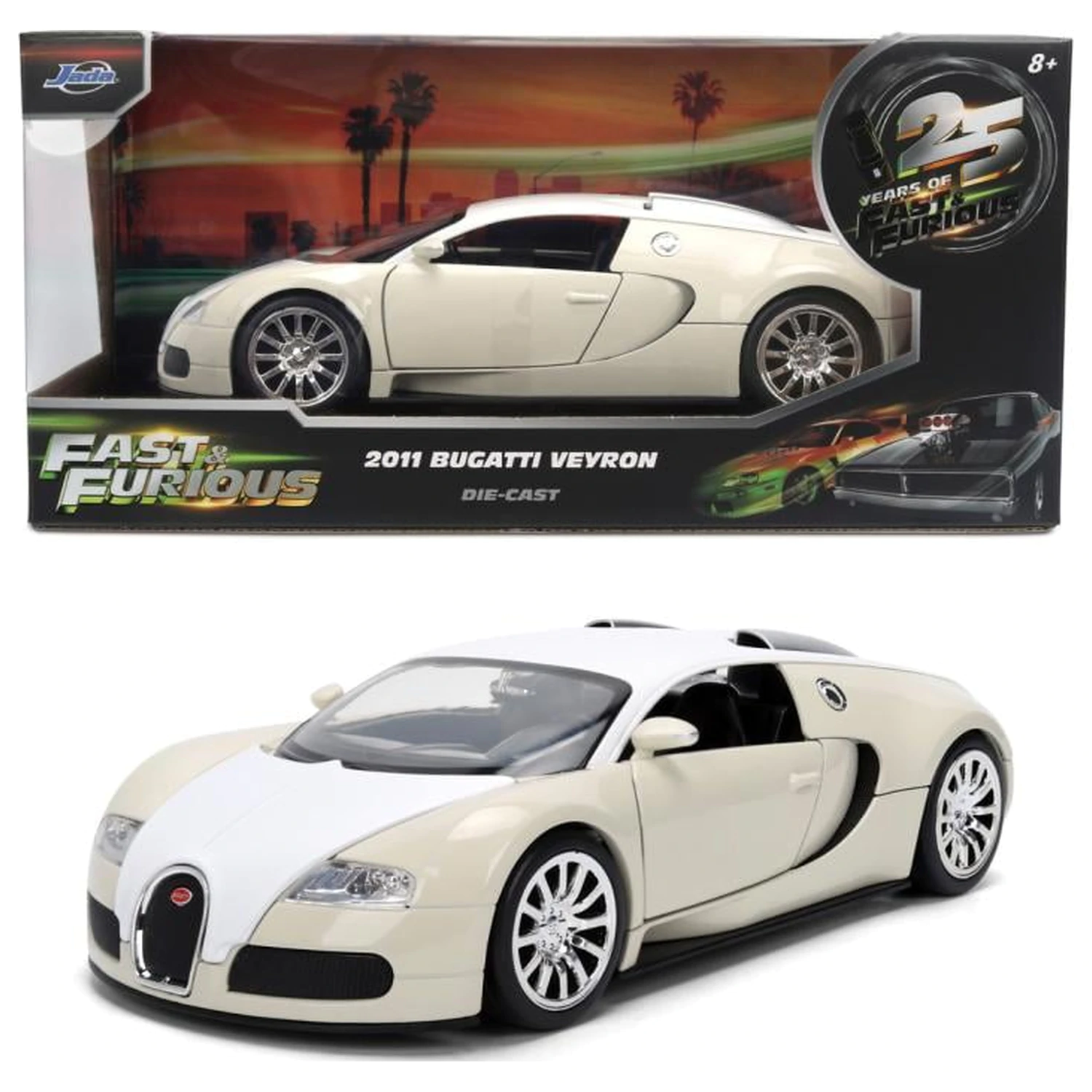 Fast & Furious 2011 Bugatti Veyron 1/24 fotografija proizvoda